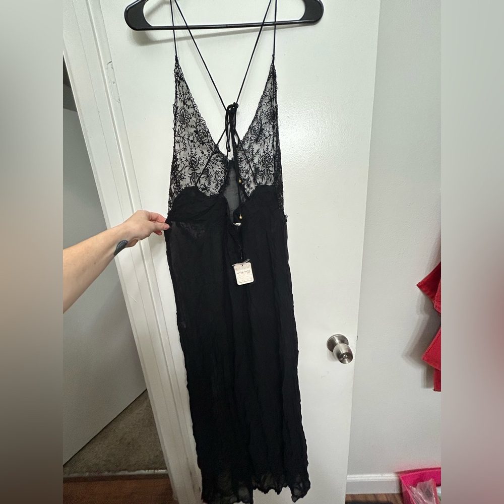 Gorgeous intimidate sheer slip/dress/fabulosity by Free People